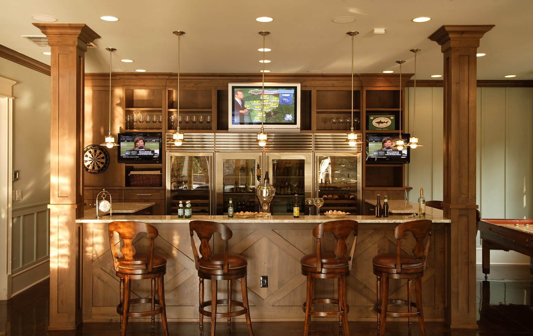 basement bar