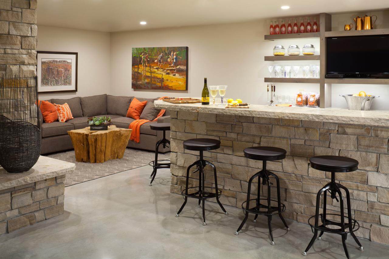 17 Basement Bar Ideas And Tips For Your Basement Creativity CueThat