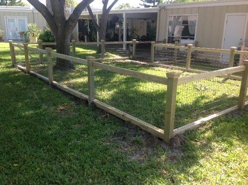 cheap fence ideas for dogs