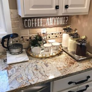 Kitchen coffee bar ideas