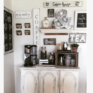 Small coffee bar ideas