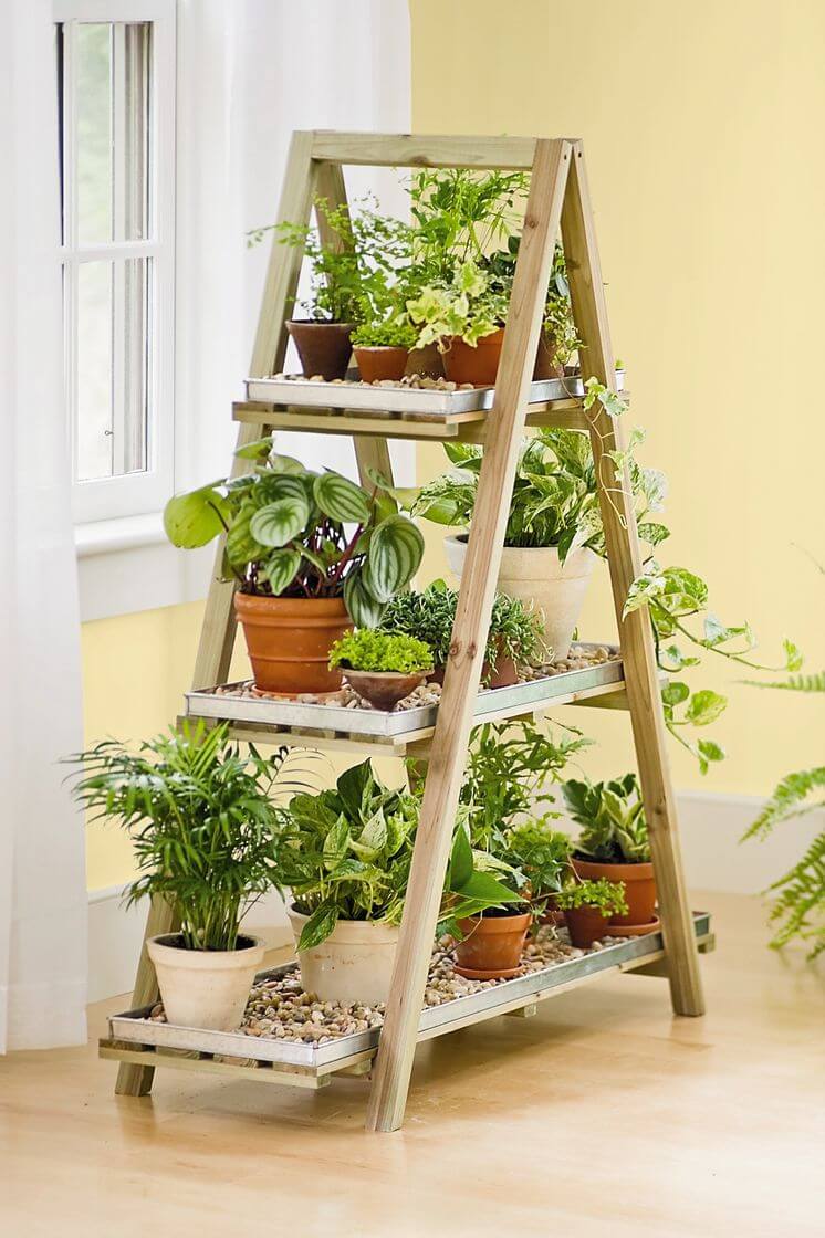36 Best DIY Plant Stand Ideas for indoor and outdoor 
