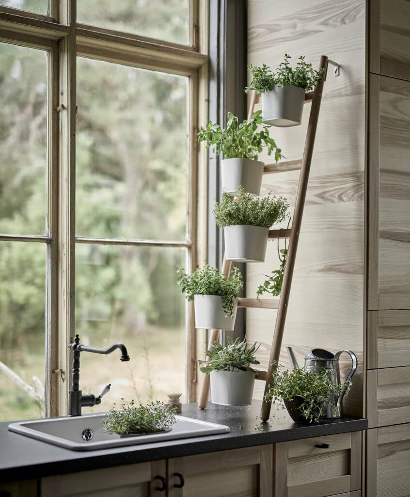 Leaning-ladder-plant-stand-ikea-e1493384075721-846x1024