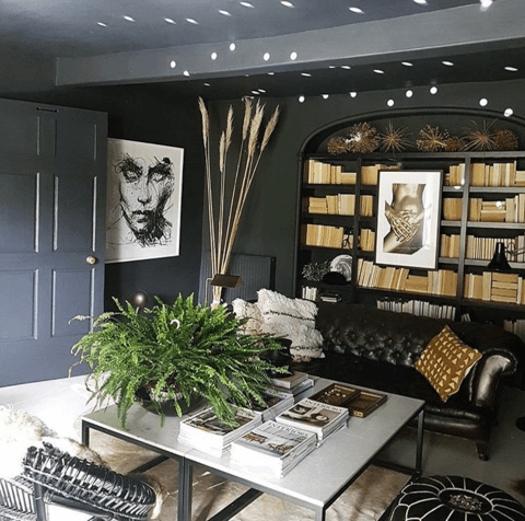Use Dark Colors in Rooms of Any Size