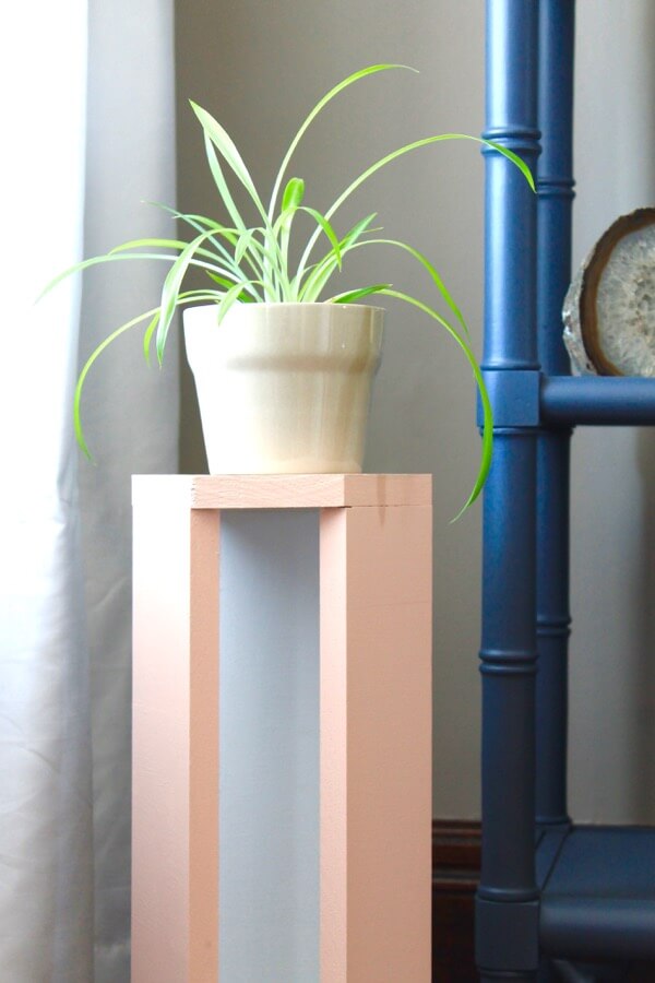Wood-Plant-Stand