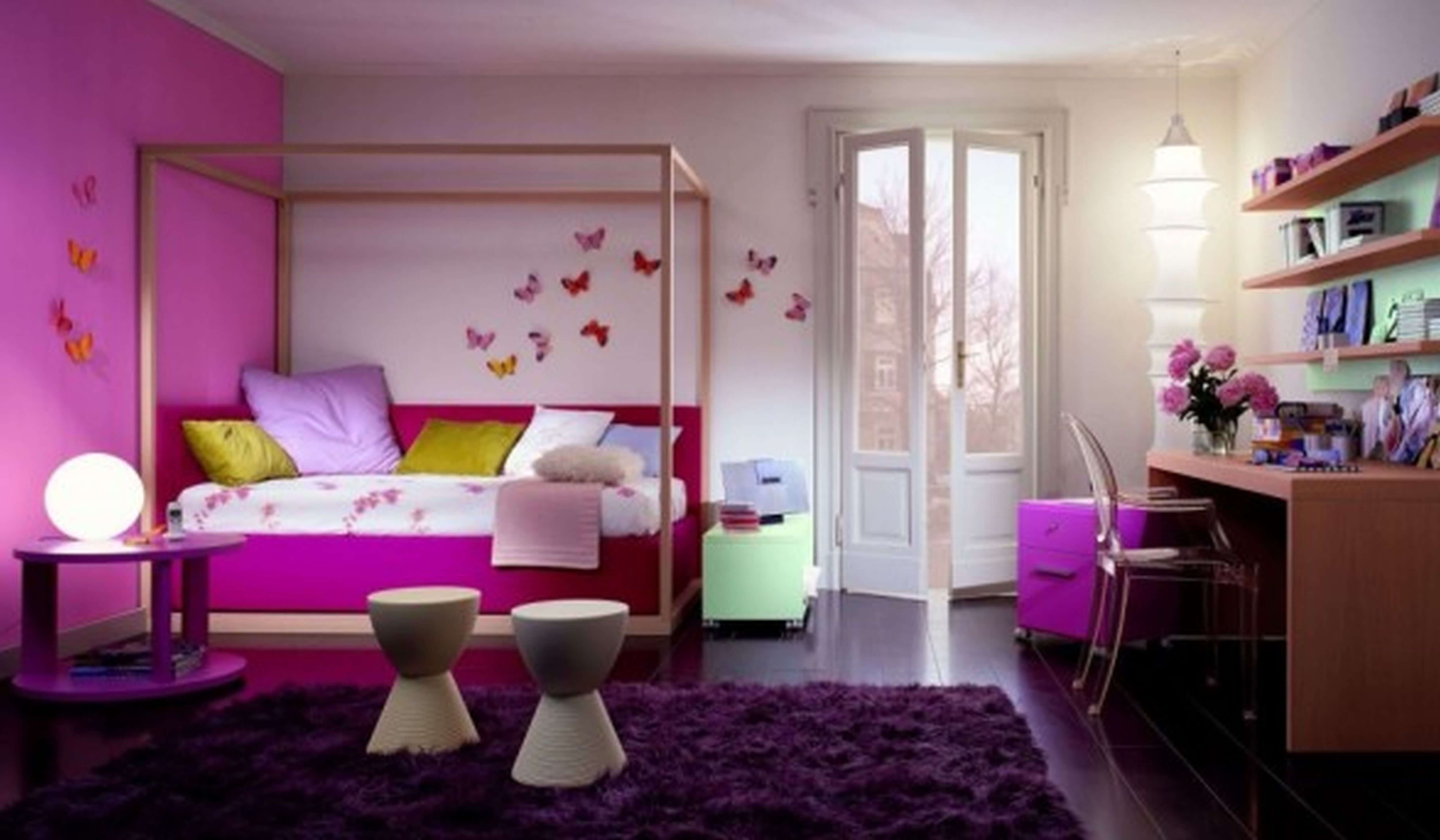 Bedroom, Farmhouse, Room, House, Girl Wallpaper