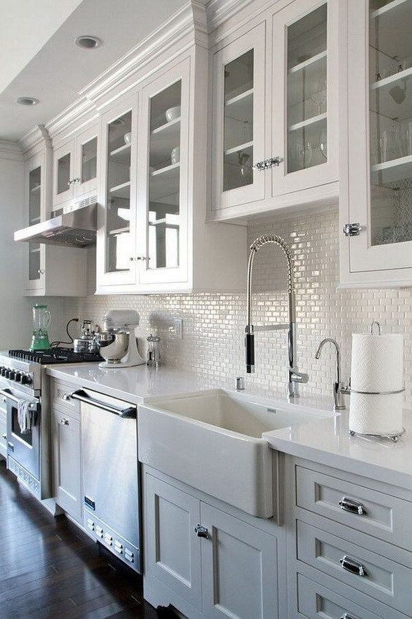 Elegant White Kitchen Interior Designs