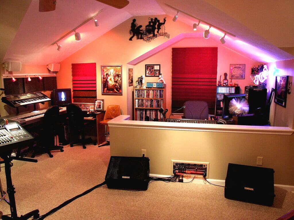 Music studio Bonus Room