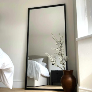 mirror by the window