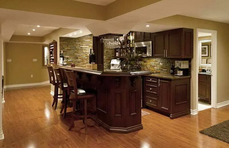 basement bar lighting ideas 