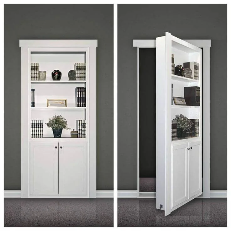 unique closet door ideas 