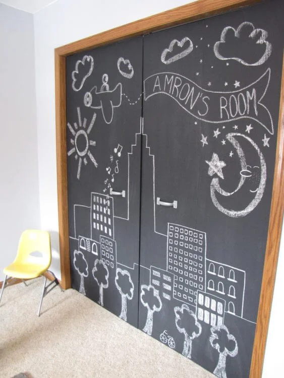 closet door ideas diy 