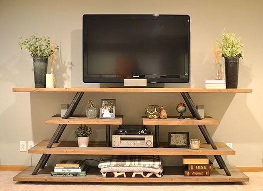 diy entertainment center pallets