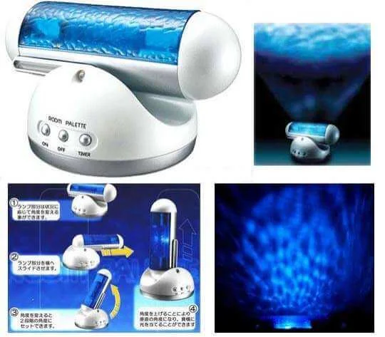 Moving Lava Lamp Walls aquarium