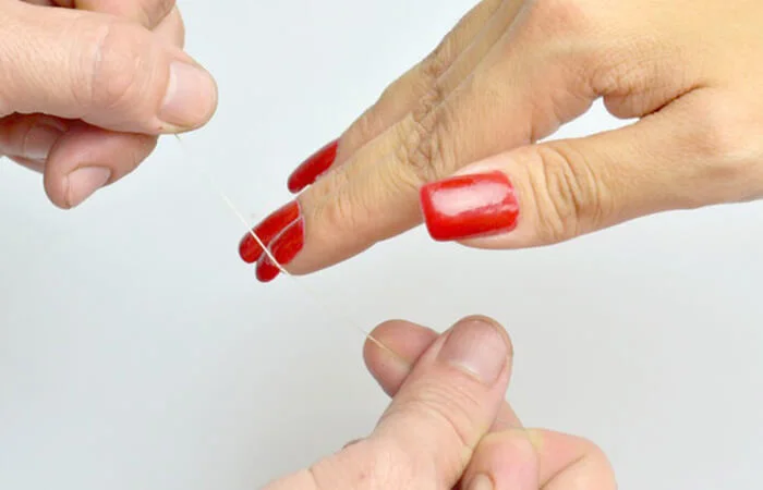Remove acrylic nails at home