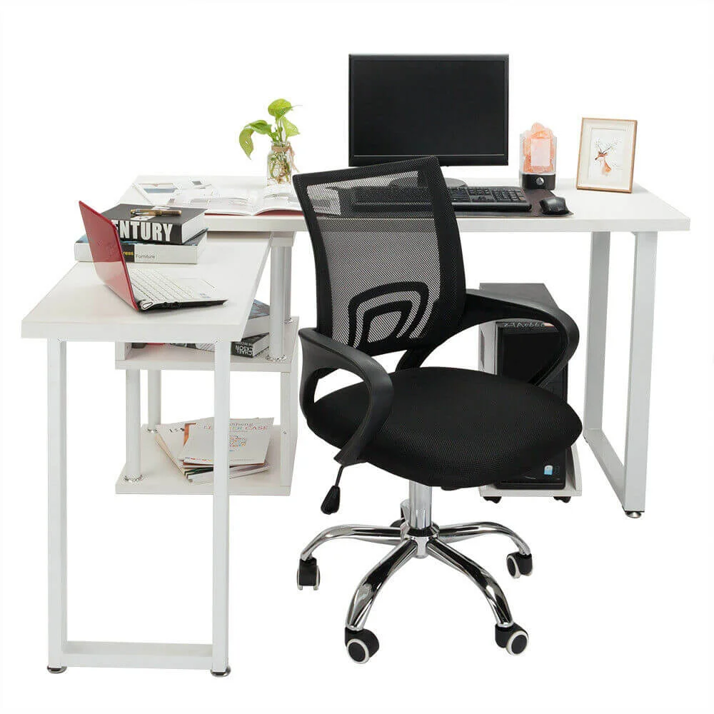 Ergonomic Mesh High Back Office Chair Computer Desk Task Swivel Chair Adjustable