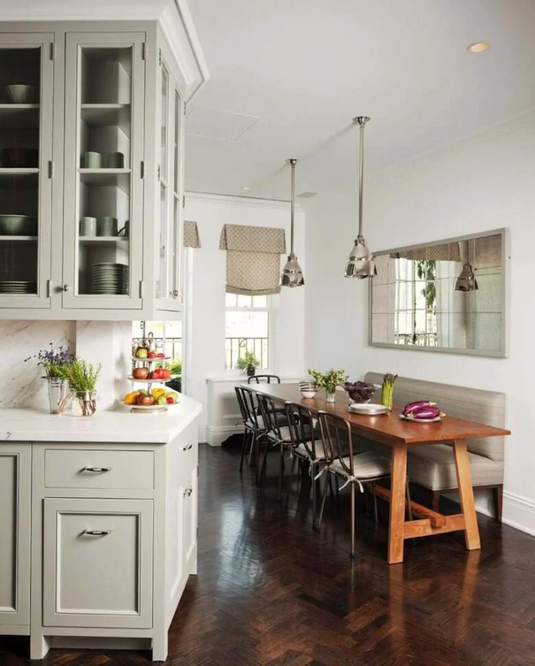 Space Saving Booth dining table