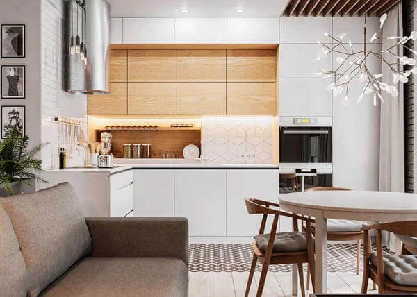 narrow long dining table