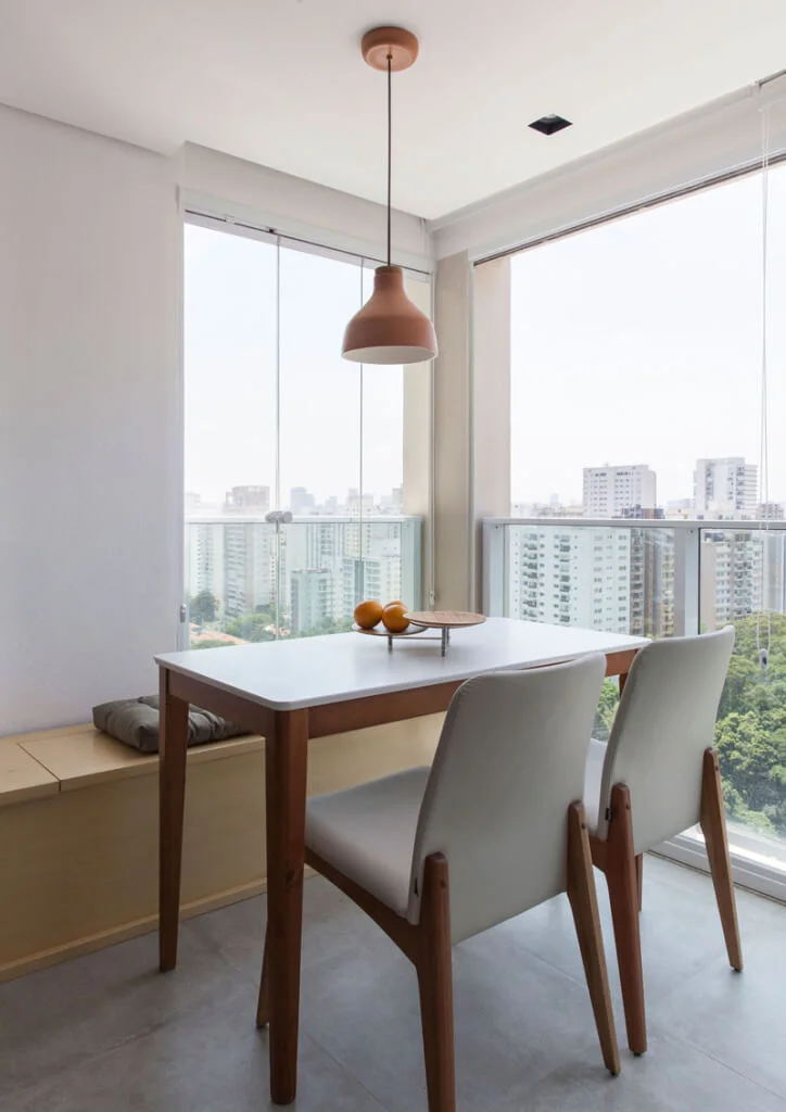 table for narrow dining room