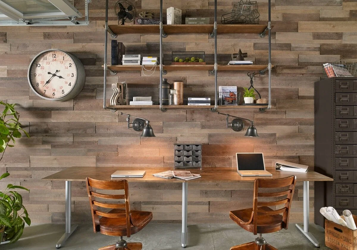 industrial home office style