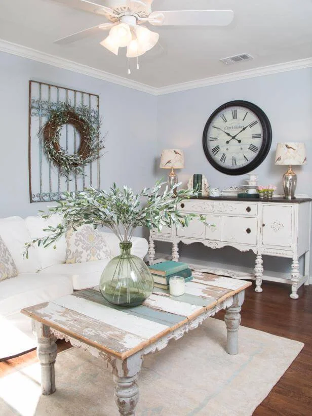Rustic Chic Living Room